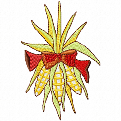 Corn Embroidery Design 5 Corn Embroidery Design 5